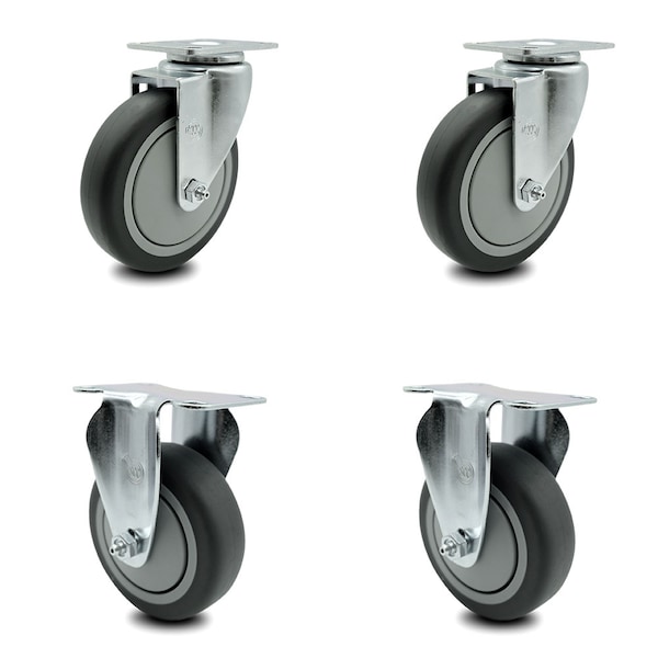 Cambro Dish Caddies Swivel Caster Replacement Set